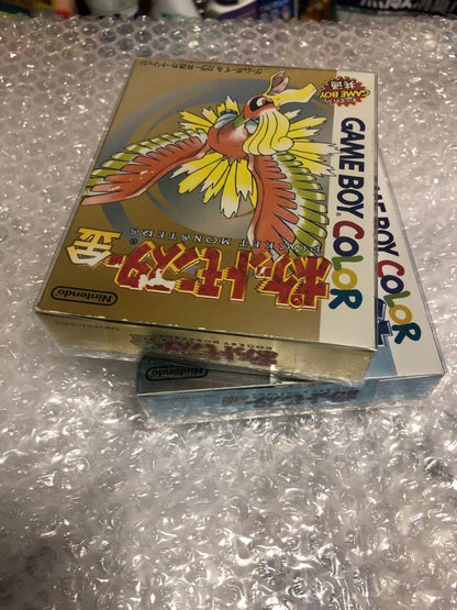 Pokemon Gold Silver Complete Game Boy