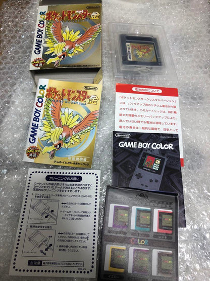 Pokemon Gold Silver Complete Game Boy