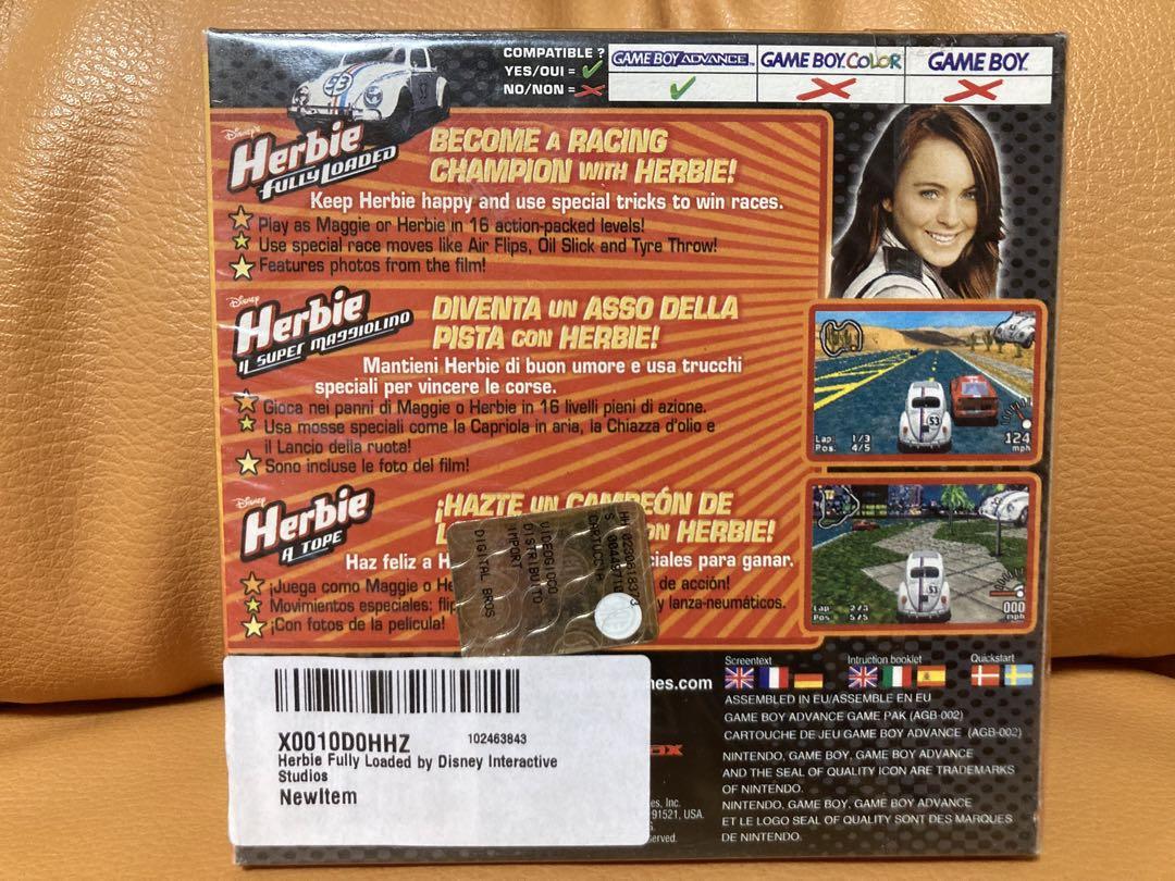 New, unopened, overseas edition, Japan un-released Disney Harvey Full Road GBA