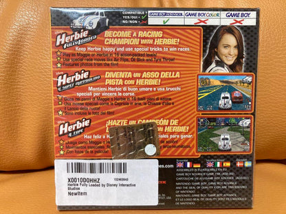 New, unopened, overseas edition, Japan un-released Disney Harvey Full Road GBA