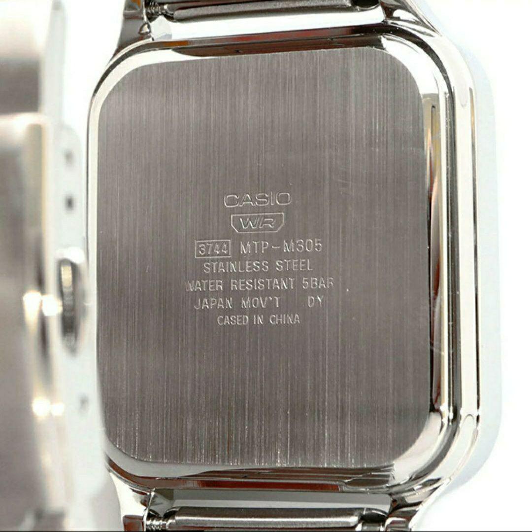 New MTP-M305D Stainless Steel Moon Phase CASIO Watch