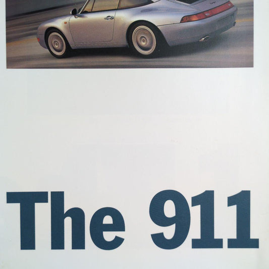 Porsche 911 Catalog 1996 Porsche