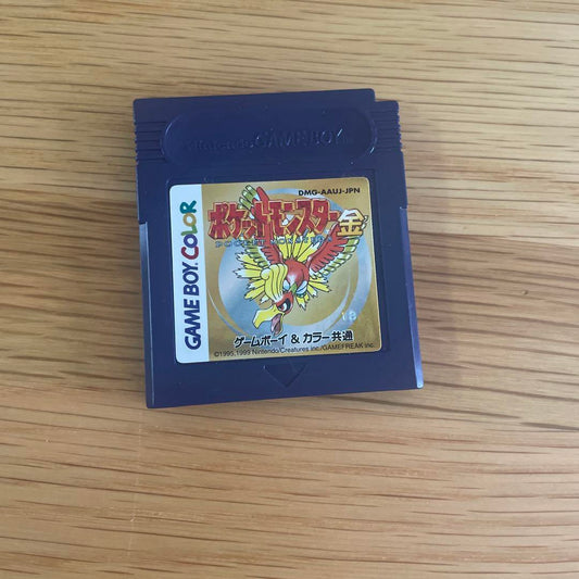 Game Boy Color Pokémon Gold