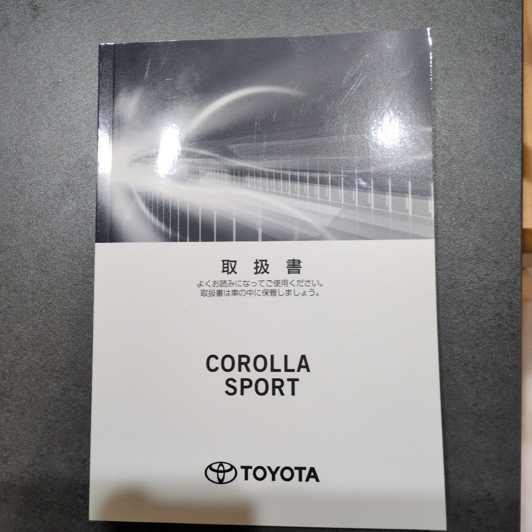Toyota Corolla Sport Owner's Manual