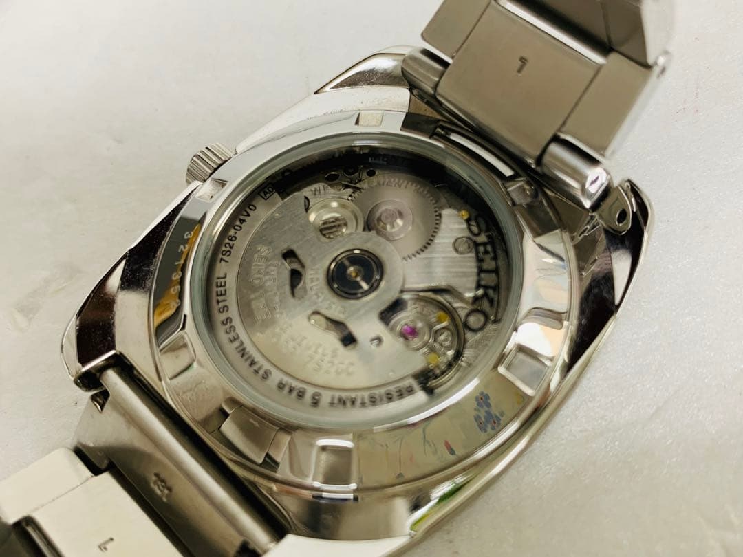 【Excellent Condition】SEIKO Day Date Men's Automatic Watch 7S26-04V0