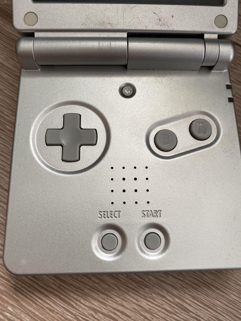 Game Boy Advance SP Silver Console