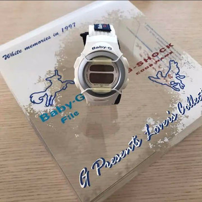 New G-Shock White Light my fire