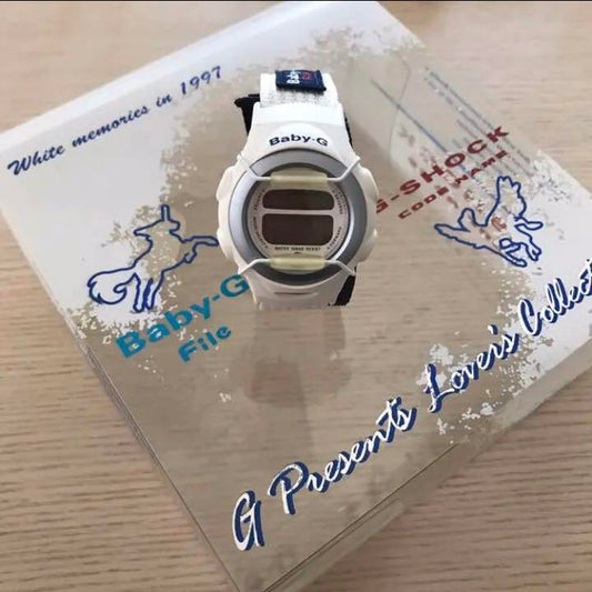 New G-Shock White Light my fire