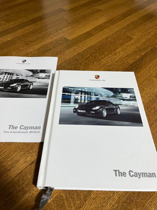 Porsche Cayman Catalog 2012 Model