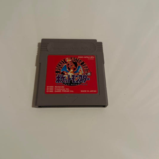 Pokémon Red Game Boy Game