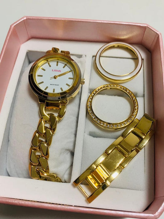 Lilish Gold Watch