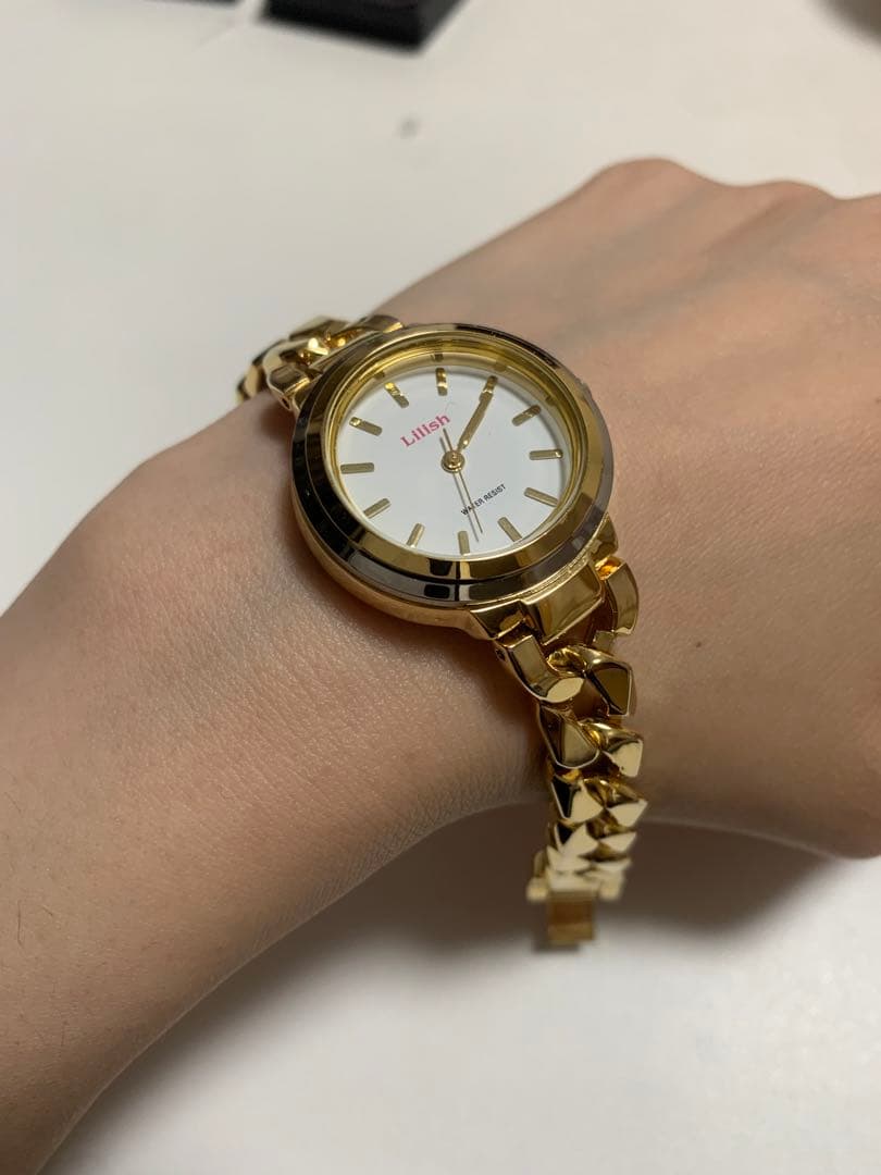 Lilish Gold Watch