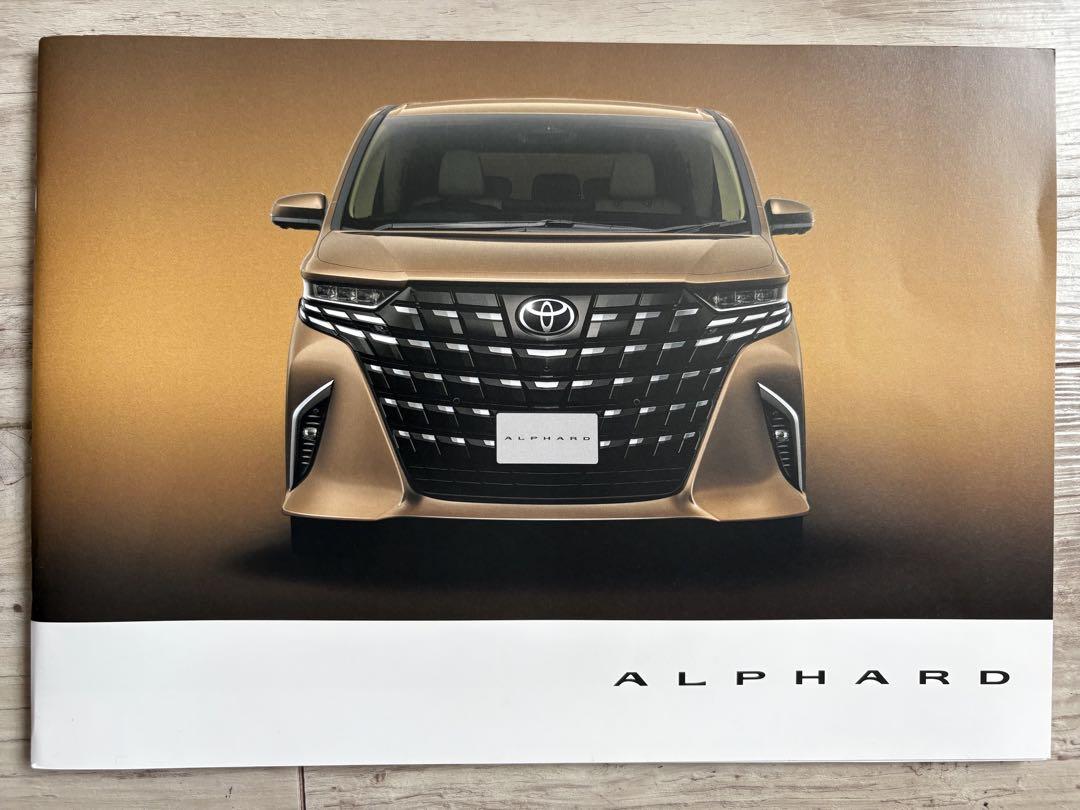 Toyota Alphard 40 Series Pre-Facelift Catalog