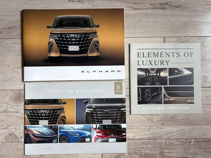 Toyota Alphard 40 Series Pre-Facelift Catalog