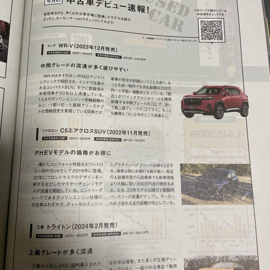 Car Sensor August 2024 Issue Carsensor is a Short-Term Replacement