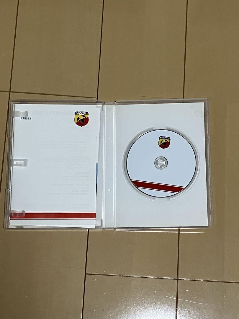 Abarth Press Kit CD Included