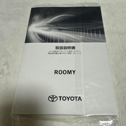 136】TOYOTA ROOMY User Manual