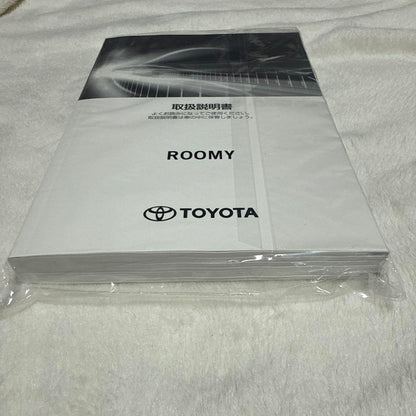 136】TOYOTA ROOMY User Manual