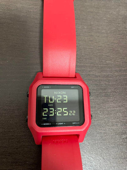 NIXON THE STAPLE Digital Watch Red