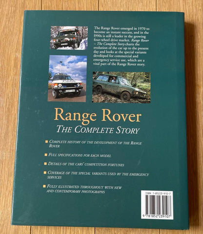 Range Rover The Complete Story Book
