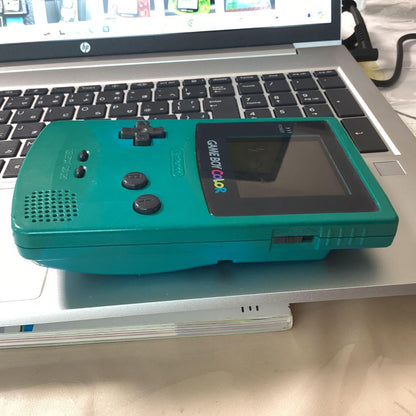 Nintendo Game Boy Color Console with 5 Games and 7-Pointed Stick Set, Tested