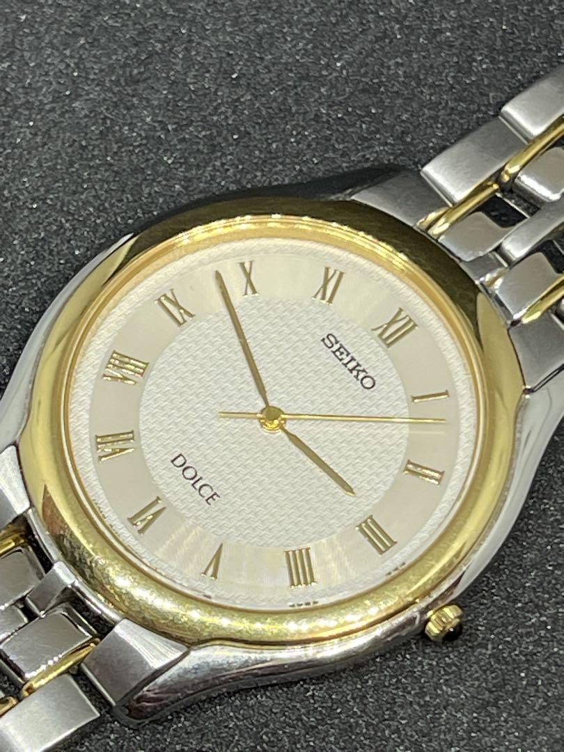 Mint condition Seiko Dolce men's watch, new battery