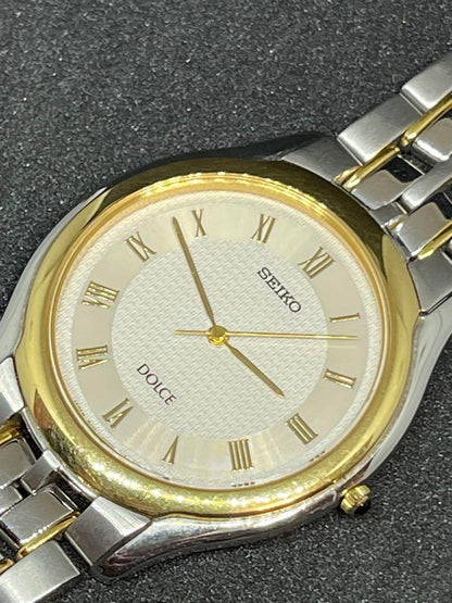 Mint condition Seiko Dolce men's watch, new battery