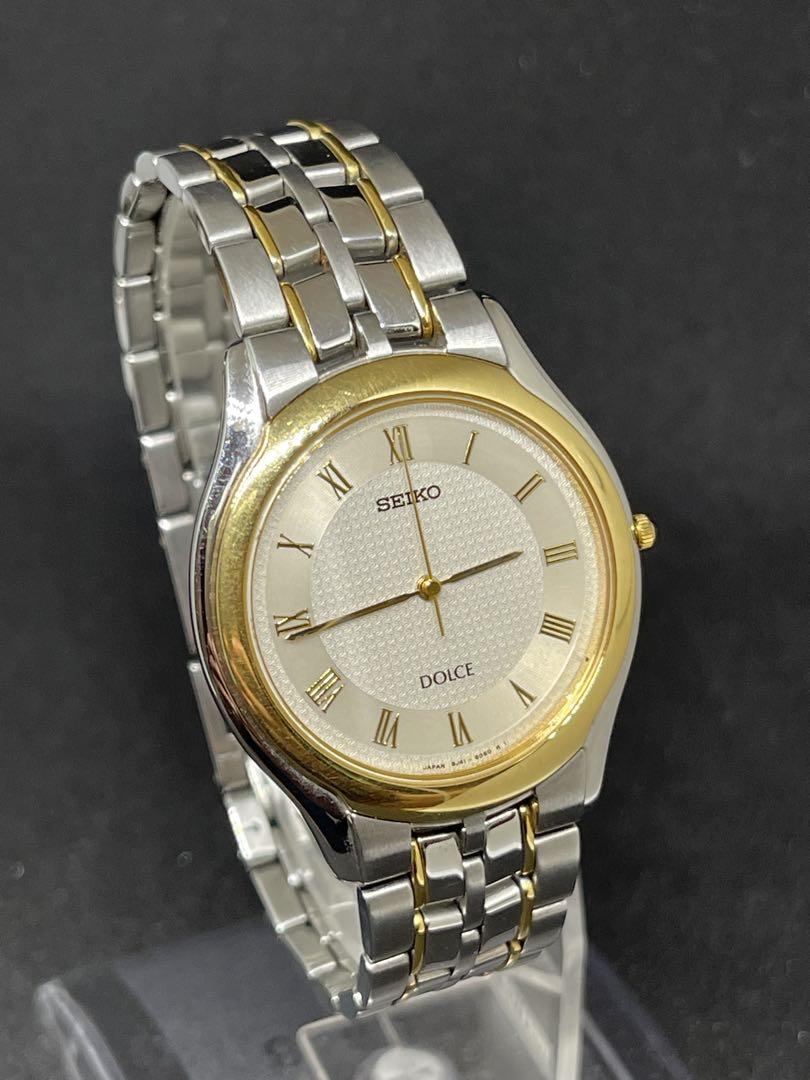 Mint condition Seiko Dolce men's watch, new battery