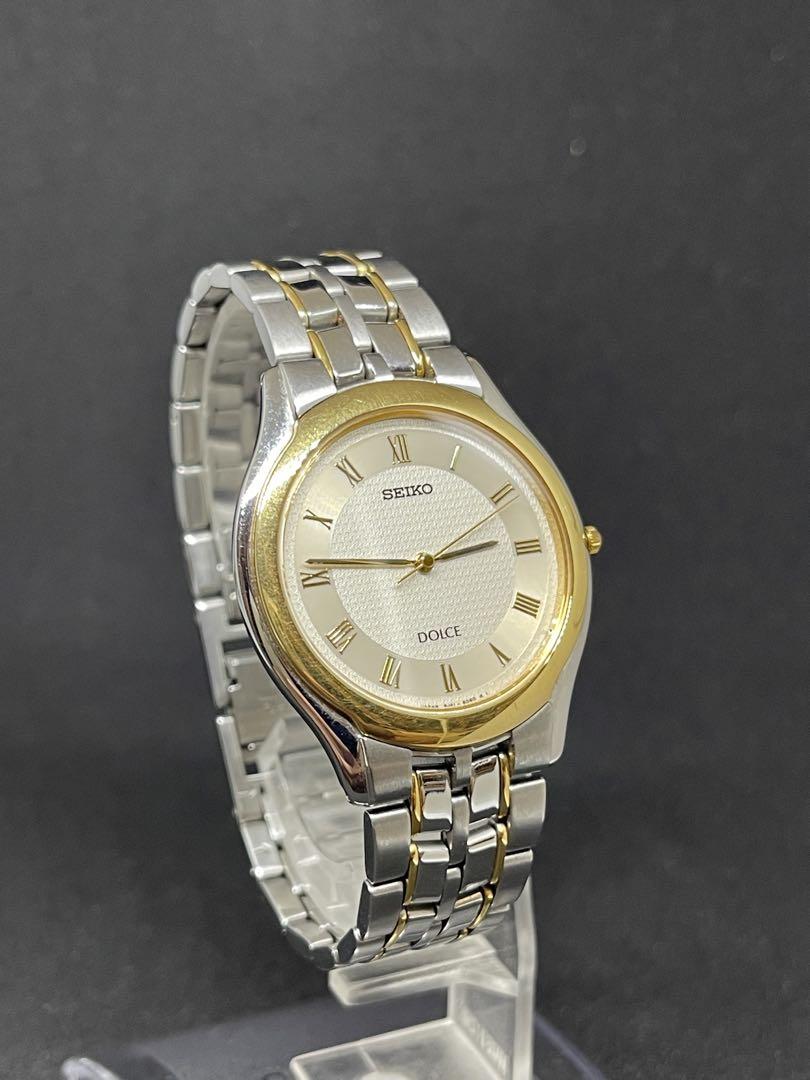 Mint condition Seiko Dolce men's watch, new battery