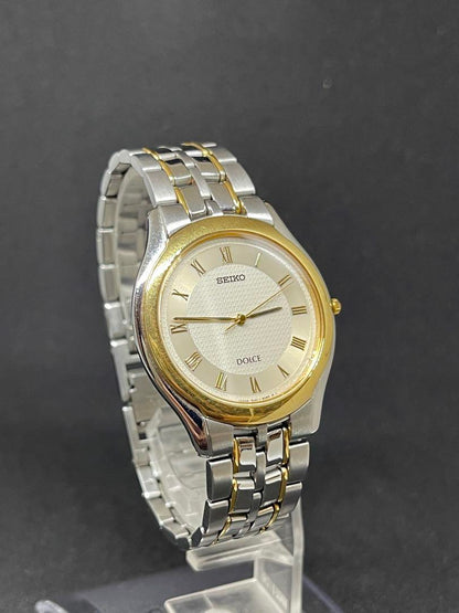 Mint condition Seiko Dolce men's watch, new battery