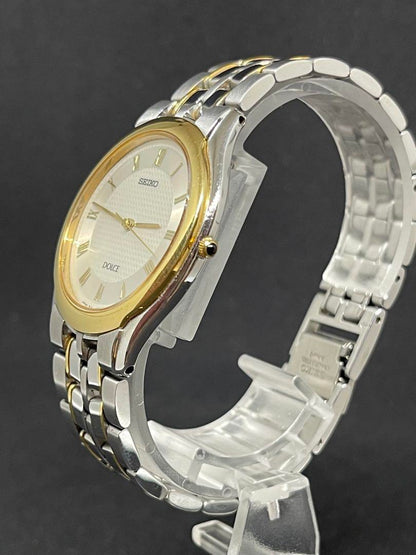 Mint condition Seiko Dolce men's watch, new battery