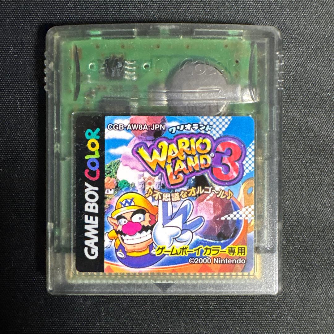 Wario Land 3 Game Boy Color Game Software with Box and Manual