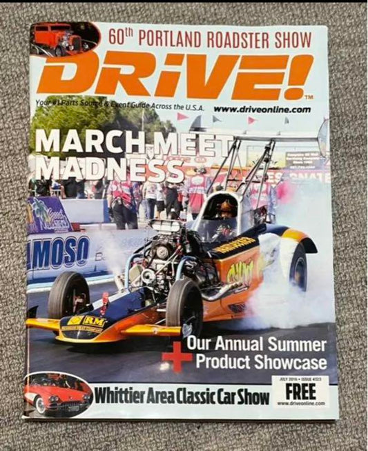 "DRIVE!" Must-see Car Magazine for Car Enthusiasts 2016 July Issue