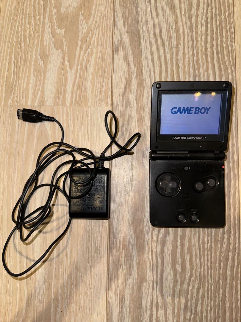 Animated Works Nintendo Game Boy Advance SP Console Black Black