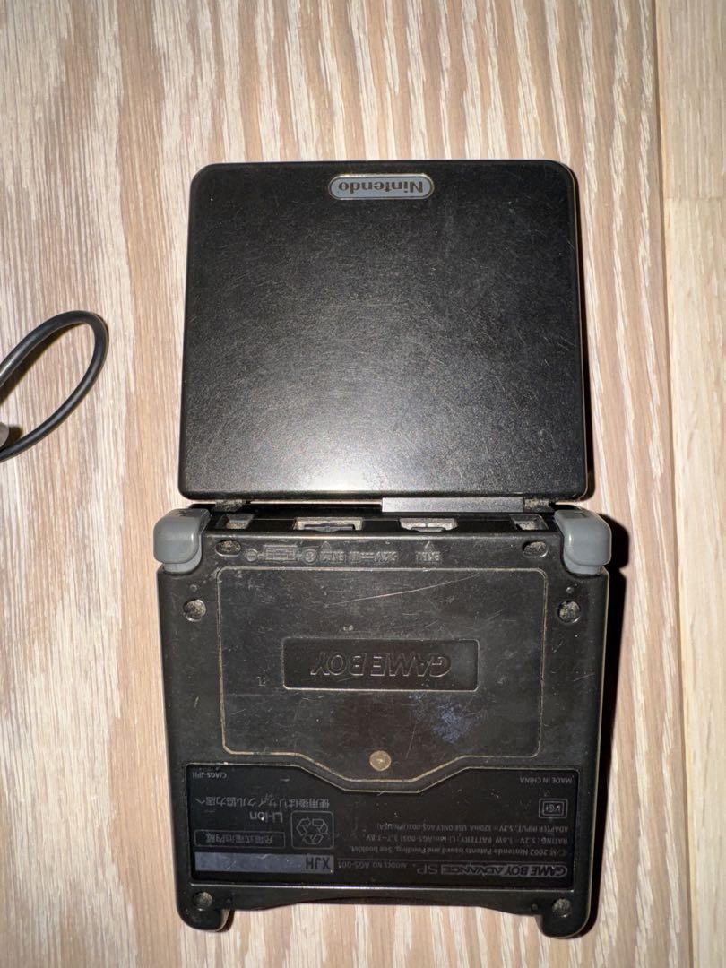 Animated Works Nintendo Game Boy Advance SP Console Black Black