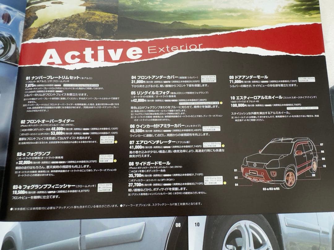 Nissan X-Trail Catalog