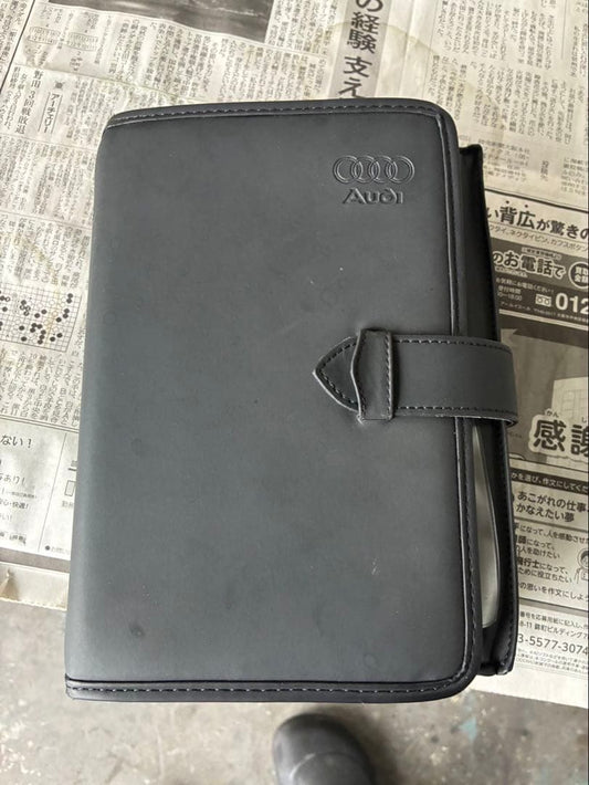 Audi A4 Catalog Case Black Vehicle Inspection Case