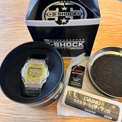 35th Anniversary G-SHOCK Glacier Gold Digital DW-5735E-7JR