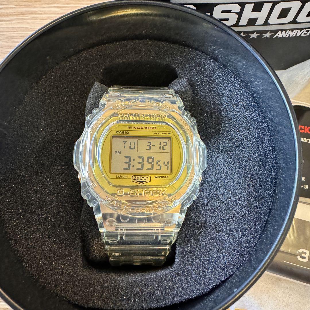 35th Anniversary G-SHOCK Glacier Gold Digital DW-5735E-7JR