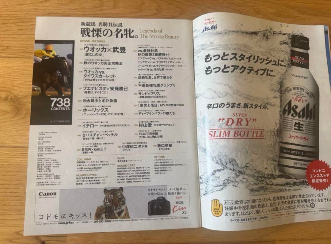 Magazine Horse Racing Number 4 Volumes Collection WOCCa OGURIKAPPu