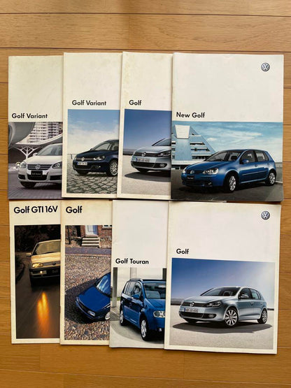Volkswagen Golf Catalog Set (8 Volumes)