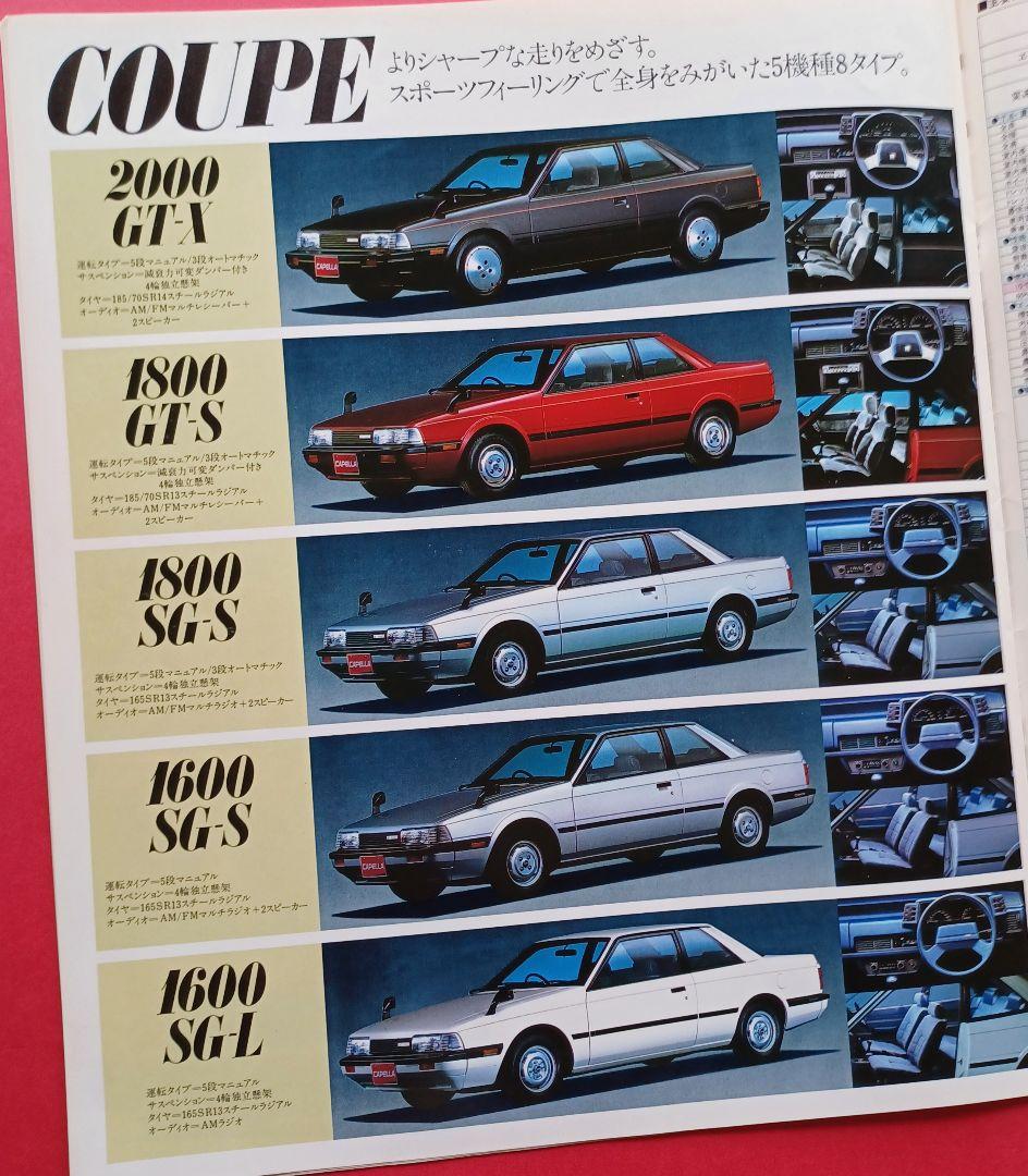 Mazda Capella 4th Generation GC Type at Launch in 1982