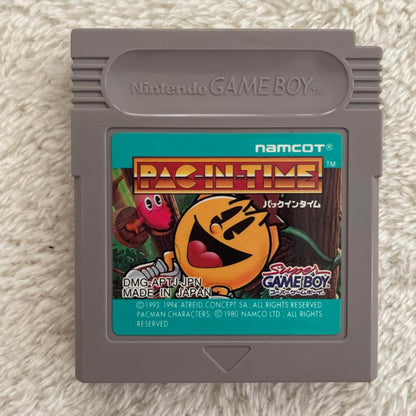 Game Boy Pac-In-Time Game with Box and Manual