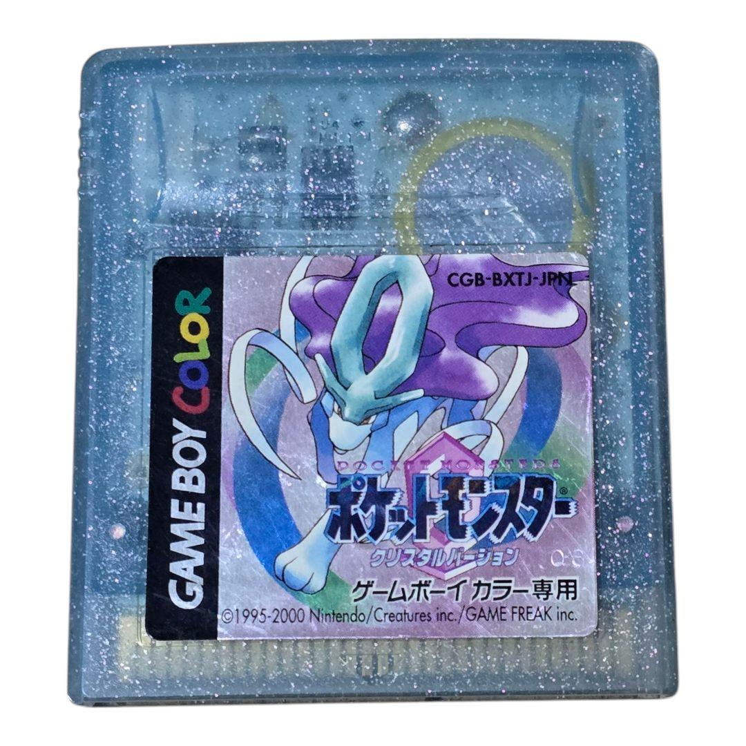 GAME BOY COLOR Clear Body + 2 Pokémon Games