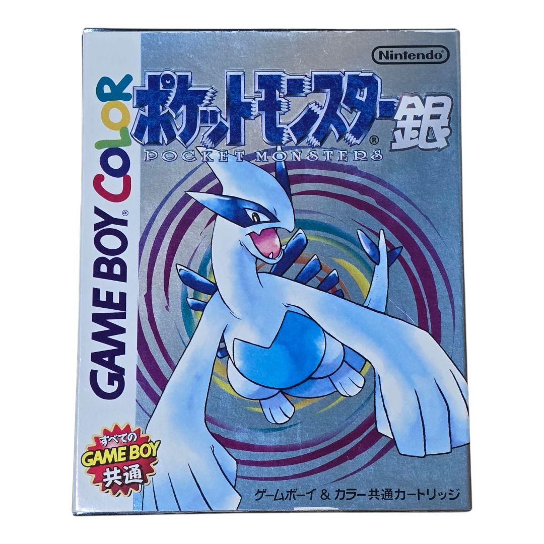 GAME BOY COLOR Clear Body + 2 Pokémon Games