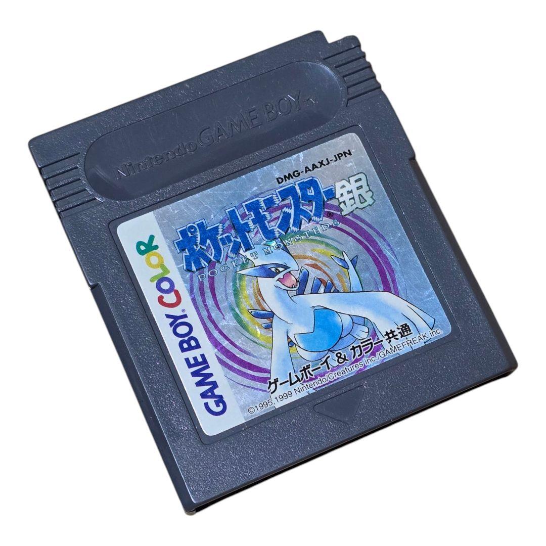 GAME BOY COLOR Clear Body + 2 Pokémon Games