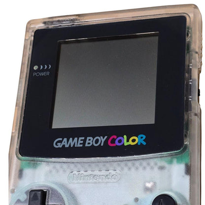 GAME BOY COLOR Clear Body + 2 Pokémon Games