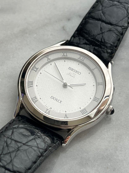 [Battery Replacement Required] Rare SEIKO DOLCE AGS Automatic Quartz Watch with Movement Confirmation