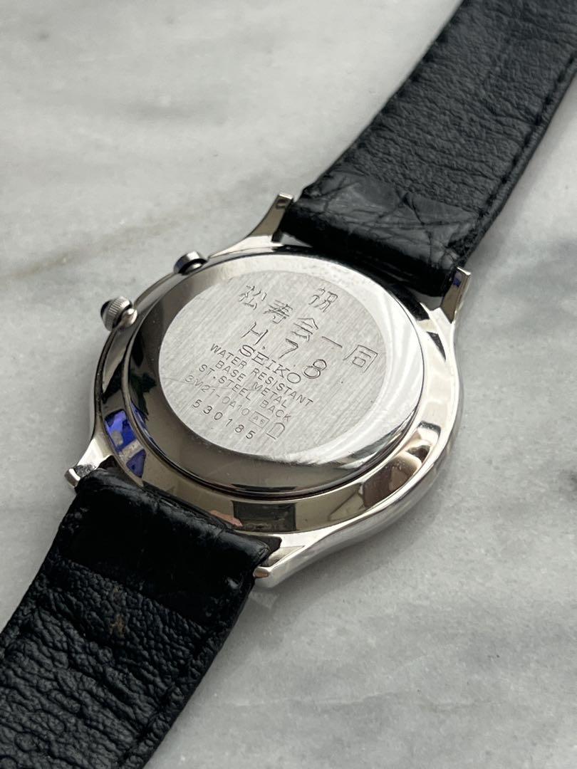 [Battery Replacement Required] Rare SEIKO DOLCE AGS Automatic Quartz Watch with Movement Confirmation