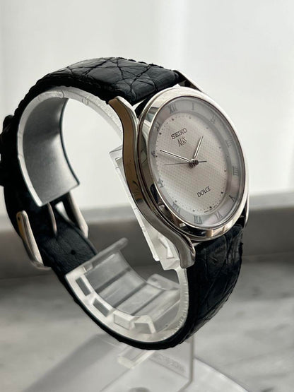 [Battery Replacement Required] Rare SEIKO DOLCE AGS Automatic Quartz Watch with Movement Confirmation